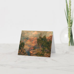 Grand Canyon of Arizona from Hermit Rim Road Thank You Card
