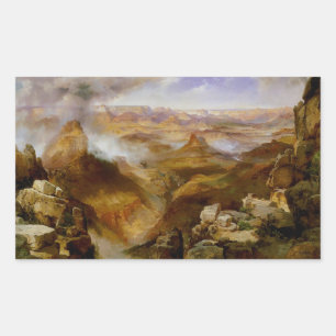Grand Canyon of the Colorado Rectangular Sticker