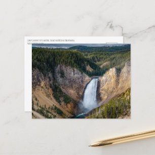 Grand Canyon of the Yellowstone Postcard