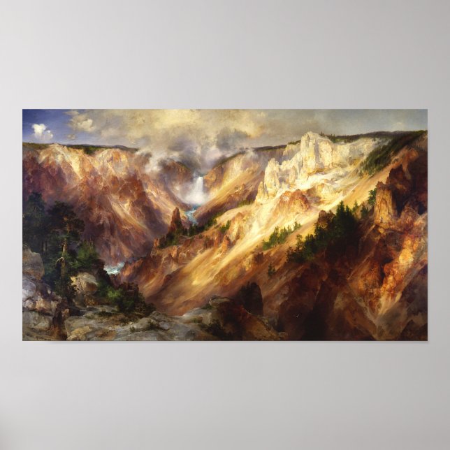 Grand Canyon of the Yellowstone Poster (Front)