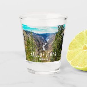 Grand Canyon of Yellowstone National Park Shot Glass