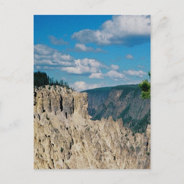 Grand Canyon of Yellowstone Postcard (Front)