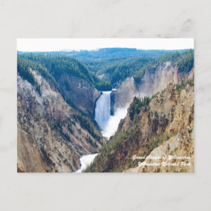 Grand Canyon of Yellowstone Postcard