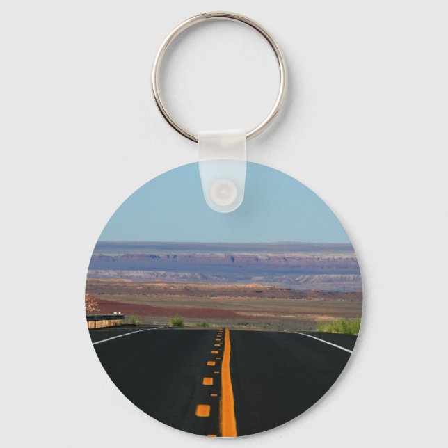 Grand Canyon Open Road Keychain (Front)