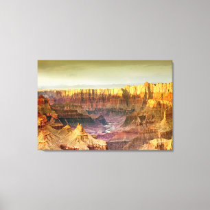 grand canyon panorama 3 panel canvas