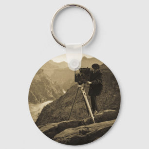 Grand Canyon Photographer Large Movie Camera Key Ring