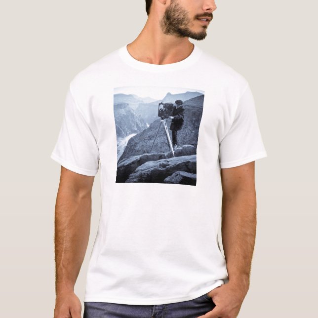 Grand Canyon Photographer Large Movie Camera T-Shirt (Front)