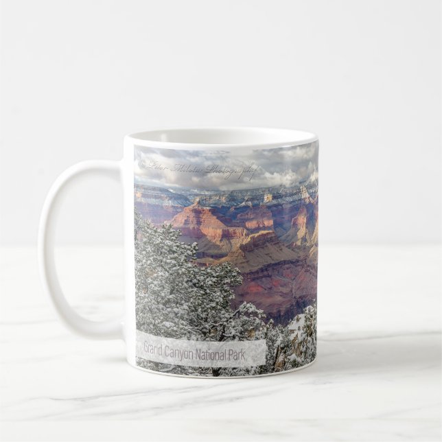Grand Canyon Psalm 75:1 KJV Coffee Mug (Left)