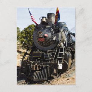 Grand Canyon Railway steam engine 4960 Postcard