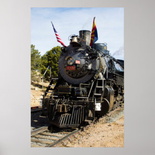 Grand Canyon Railway steam engine 4960 Poster
