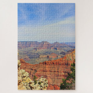 Grand Canyon Red Rock Layers Jigsaw Puzzle