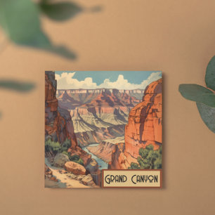 Grand Canyon Retro Travel Design