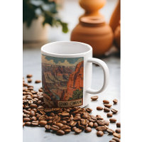Grand Canyon Retro Travel Design