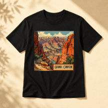 Grand Canyon Retro Travel Design