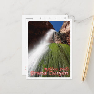Grand Canyon - Ribbon Falls - United States - Postcard