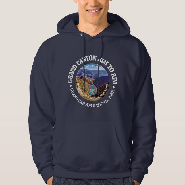 Grand Canyon Rim to Rim (rd) Hoodie (Front)