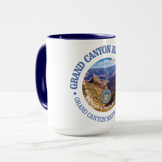 Grand Canyon Rim to Rim (rd) Mug (Front Left)