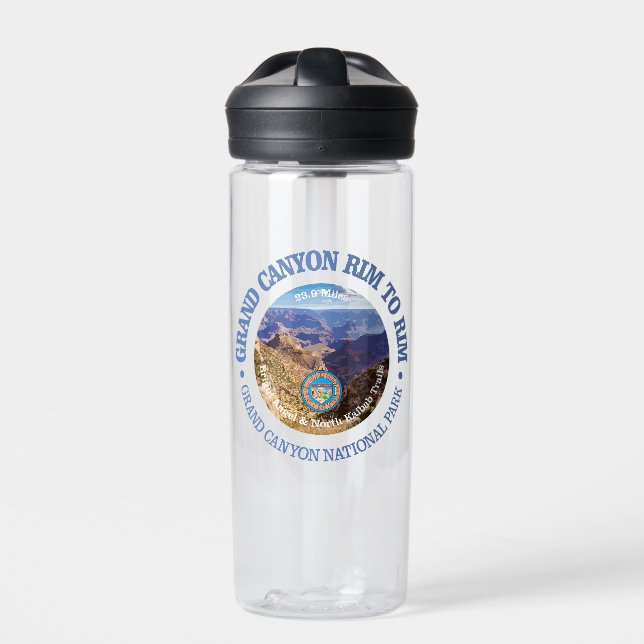 Grand Canyon Rim to Rim (rd) Water Bottle (Front)