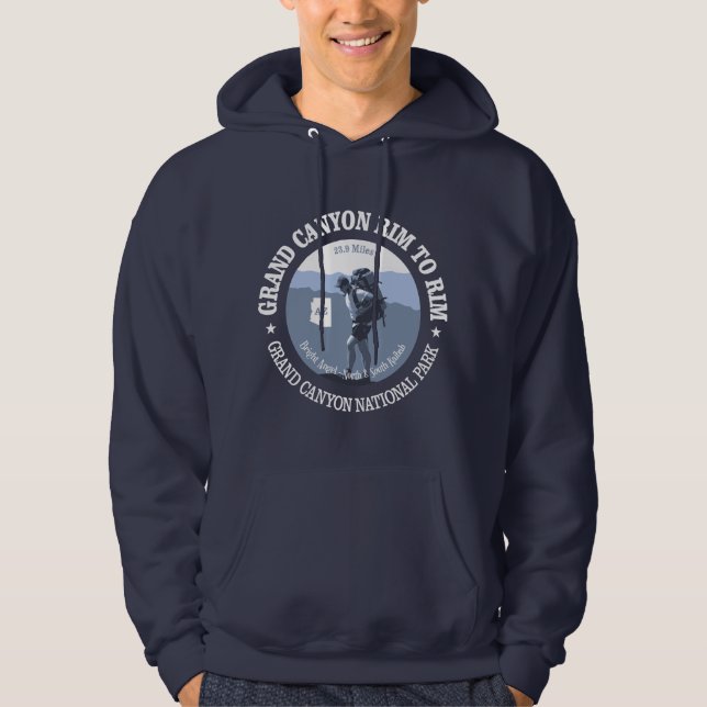 Grand Canyon Rim to Rim Trail Hoodie (Front)