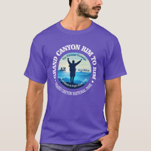 Grand Canyon Rim to Rim v T-Shirt
