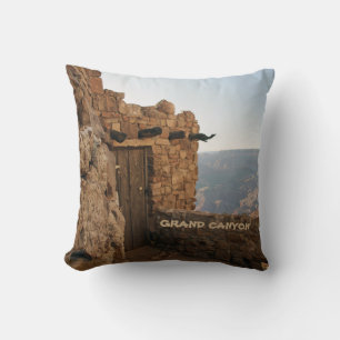 Grand Canyon Room W View Throw Pillow