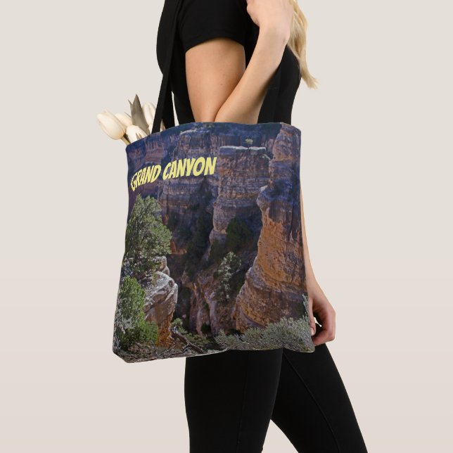 Grand Canyon Shoulder Tote Bag (Close Up)