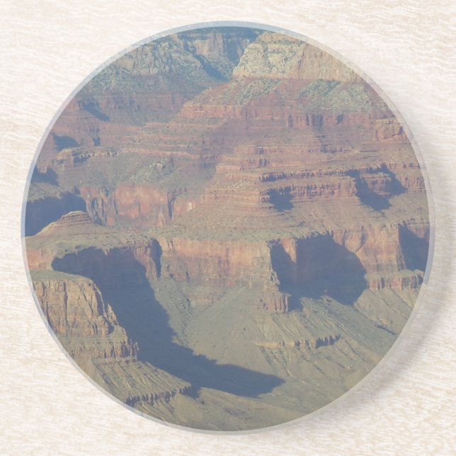 Grand Canyon South Rim Sandstone Coaster (Front)