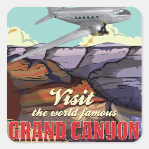 Grand Canyon Square Sticker