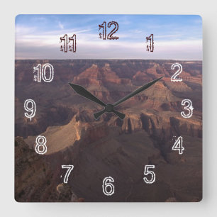 Grand Canyon Square Wall Clock