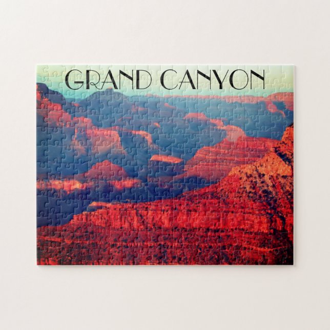 grand canyon sunset jigsaw puzzle (Horizontal)