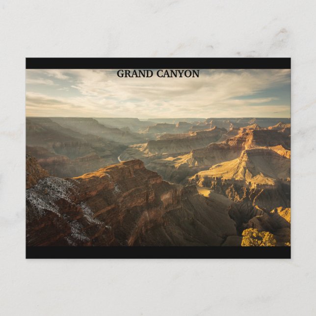 GRAND CANYON SUNSET POSTCARD (Front)