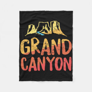 Grand Canyon T Shirt - Retro Arizona Vacation Souv Fleece Blanket