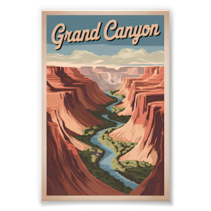 Grand Canyon vintage Photo Print