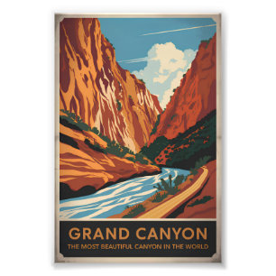 Grand Canyon vintage Photo Print