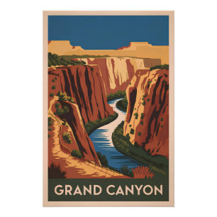 Grand Canyon vintage Poster