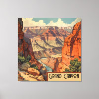 Grand Canyon Vintage Southwest Landscape