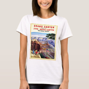 Grand Canyon  ~ Vintage Travel Poster T-Shirt