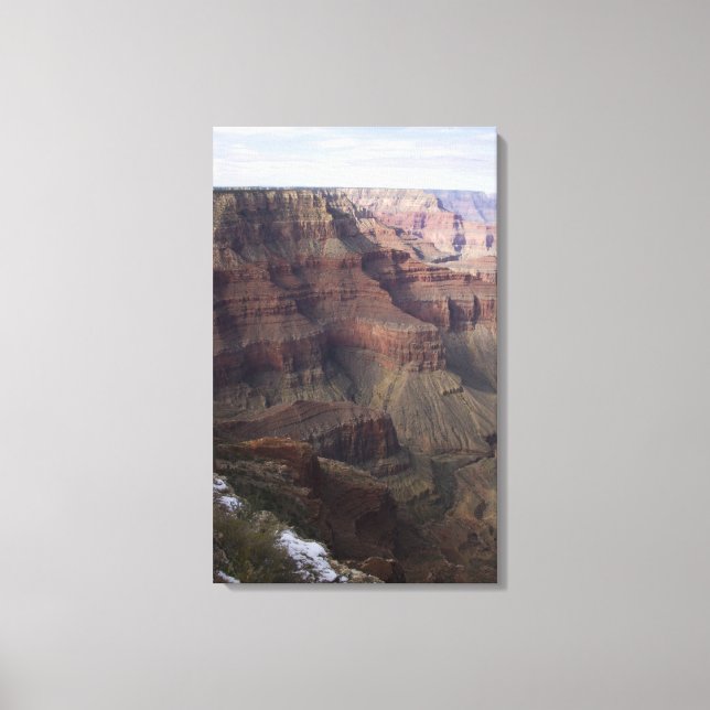 Grand Canyon Vista 2 Canvas Print (Front)