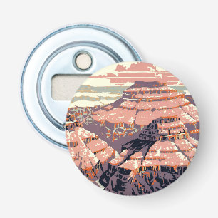 Grand Canyon Western Graphic Art American Bottle Opener