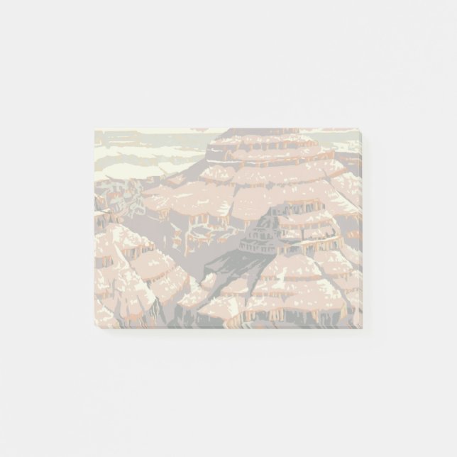 Grand Canyon Western Graphic Art American Post-it Notes (Front)
