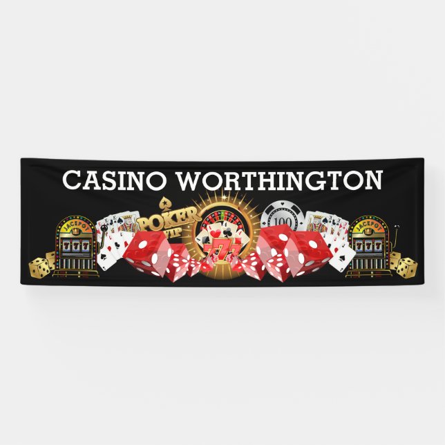 GRAND CASINO NIGHT Banner (Horizontal)