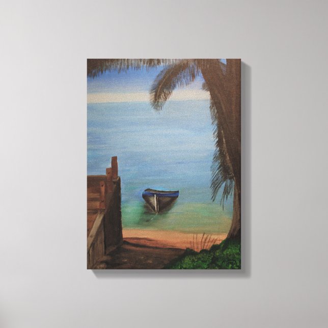 Grand Cayman Canvas Print (Front)