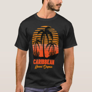 Grand Cayman Caribbean Sea Beach Vacation T-Shirt