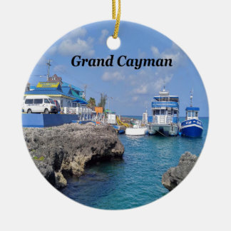 Grand Cayman Ceramic Tree Decoration