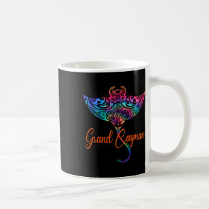 Grand Cayman Islands 2025 Tribal Stingray Family V Coffee Mug