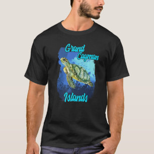 Grand Cayman Islands Vacation Souvenir Vintage Bea T-Shirt