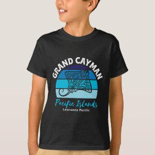 Grand Cayman Pacific Islands Stingray Family Vacat T-Shirt