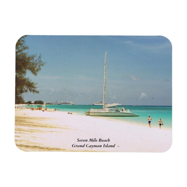 Grand Cayman Photo Magnet (Horizontal)