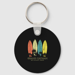 Grand Cayman Retro Surfboards Vintage Boys Girls S Key Ring