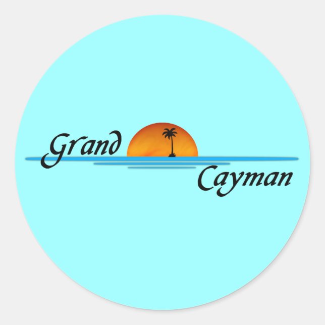 Grand Cayman Sticker (Front)